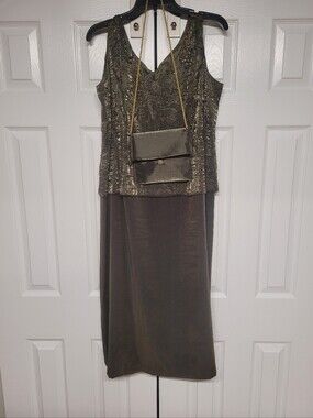 Alex Evenings Cocktail Dress Size 16